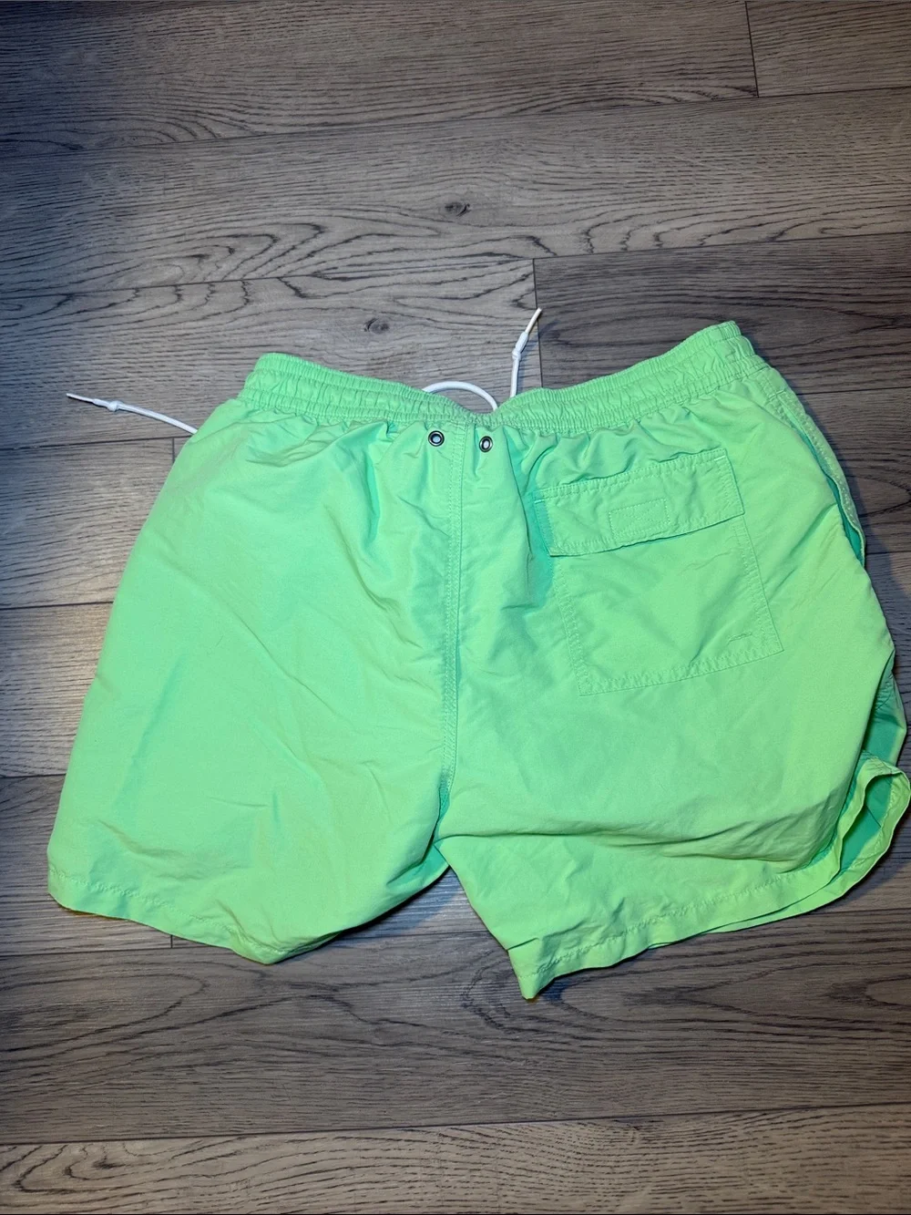 Polo Ralph Lauren Lime Green Traveler Swim Trunks Shorts XL